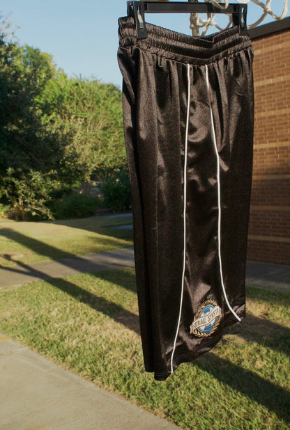 Jet Black Basketball Shorts