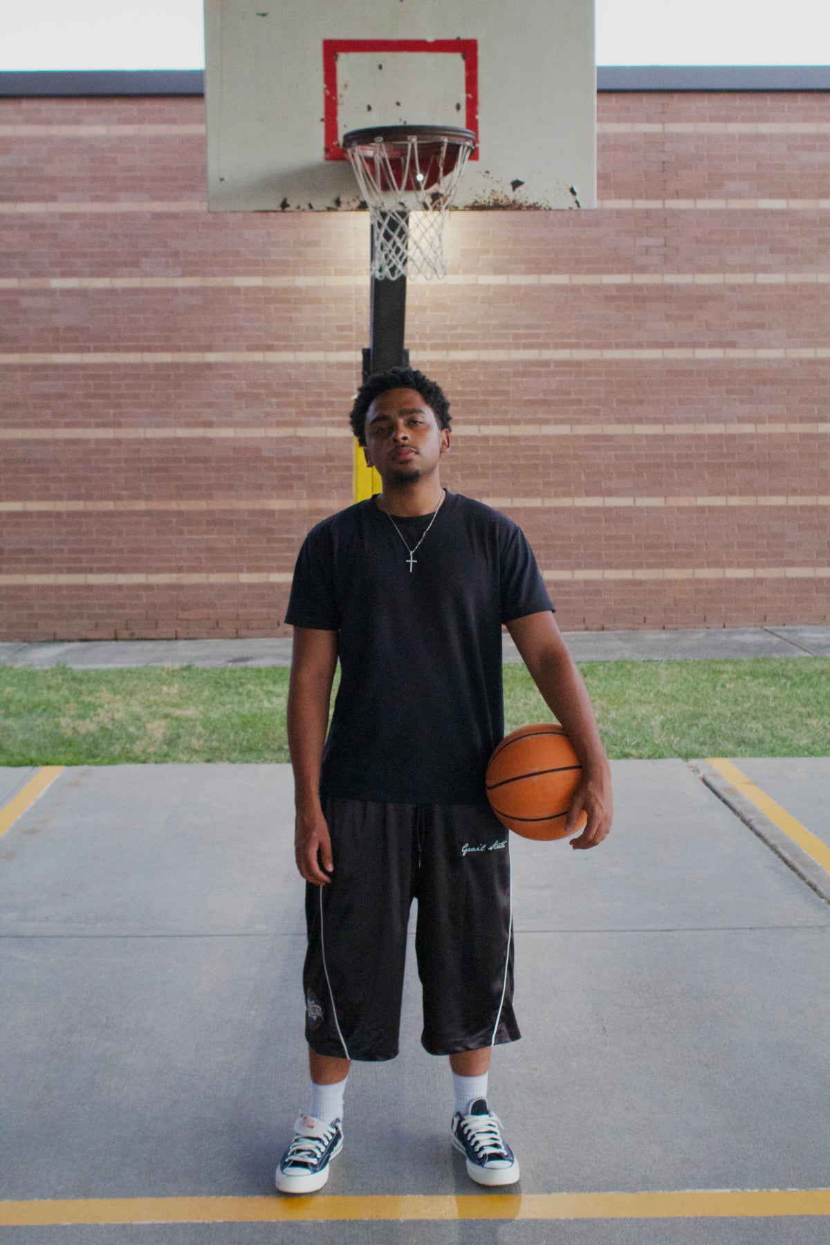 Jet Black Basketball Shorts